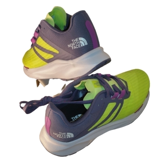 EUC The North Women's Vectiv Eminus Trail Running Shoes Size 7.5 - Picture 1 of 4